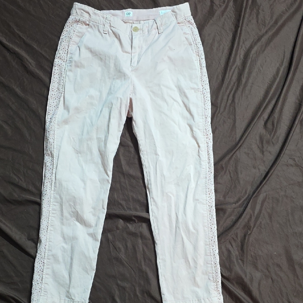 GAP Light Pink Women's Straight Leg Jeans